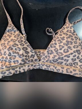 lululemon athletica Leopard-Print Triangle Bra